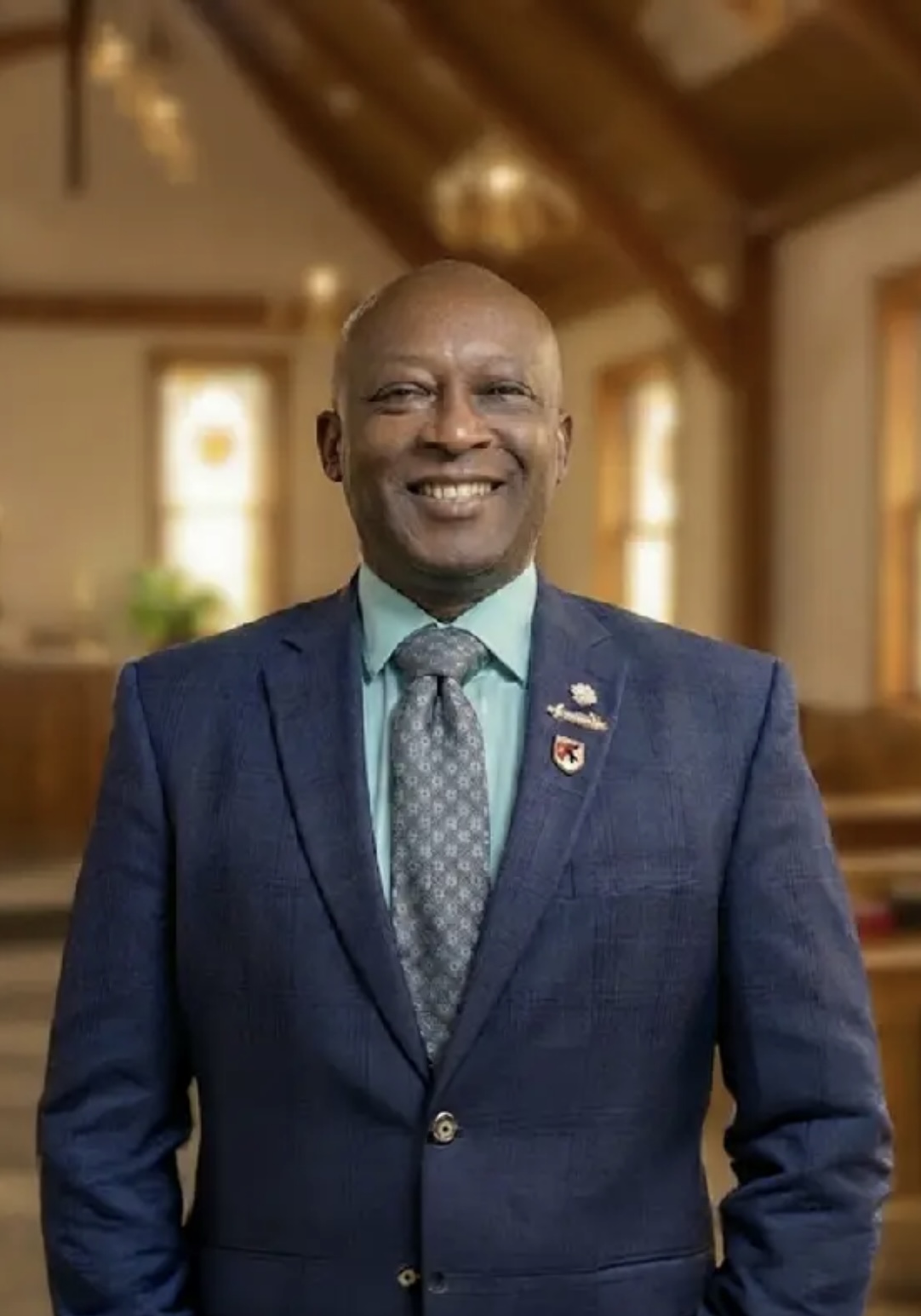 Portrait of Pastor Leslie Paul Carter